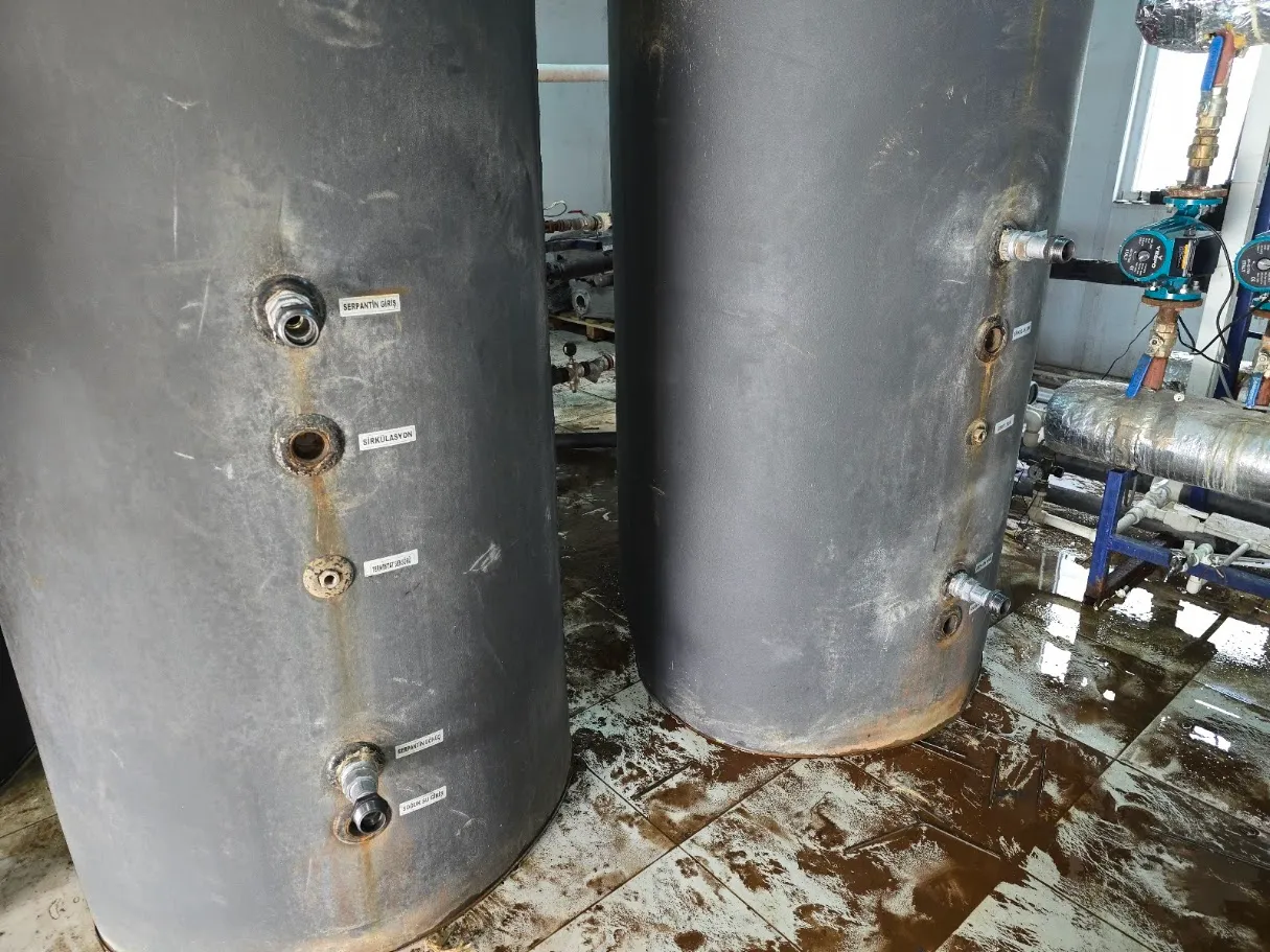 Boylerdan çıkan pislikler