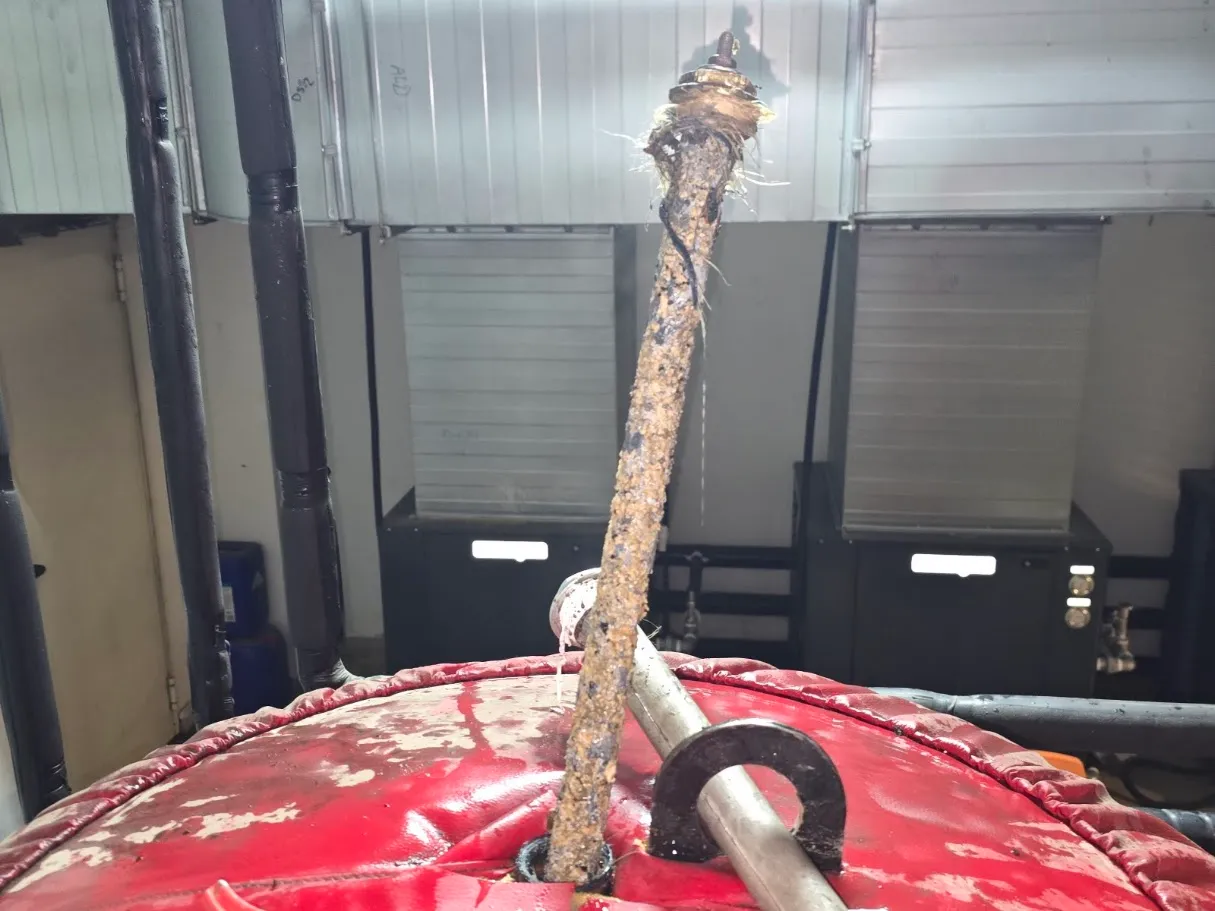 Eski ve yeni anot çubuğu karşılaştırması